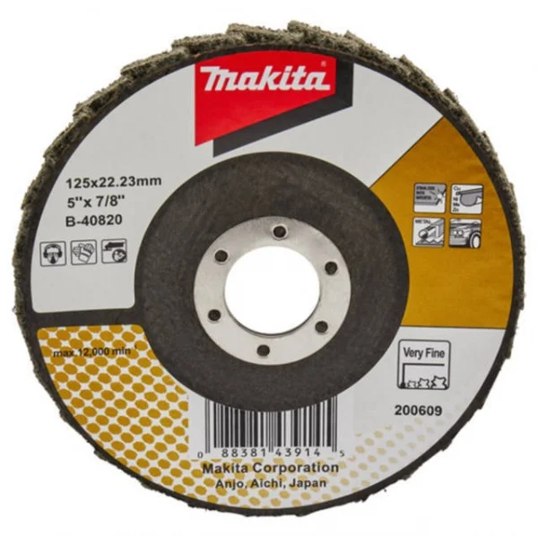 Makita disco lamellare angolare 125 mm in fibra di vetro - dettaglio 1