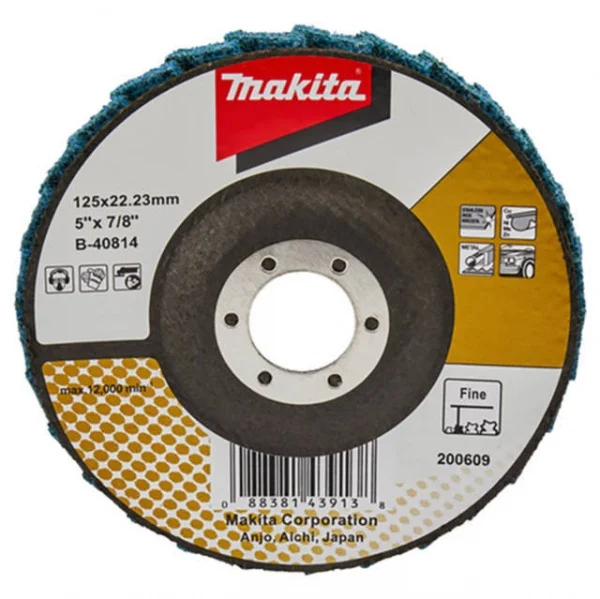 Makita disco lamellare angolare 125 mm in fibra di vetro - dettaglio 2