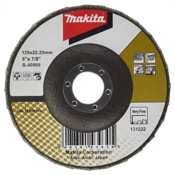 Makita disco lamellare piatto 125 mm - dettaglio 1