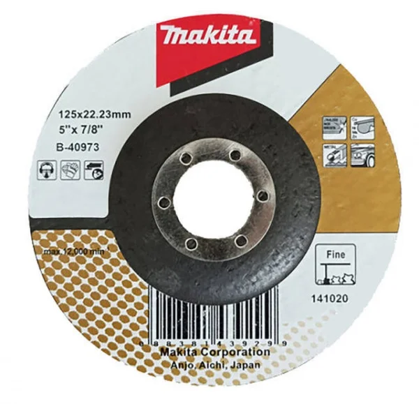 Makita disco lamellare piatto 125 mm - dettaglio 2
