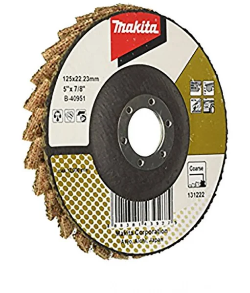 Makita disco lamellare piatto 125 mm - dettaglio 4