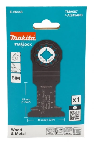 Makita e-25448 lama per utensile multifunzione starlock - dettaglio 2