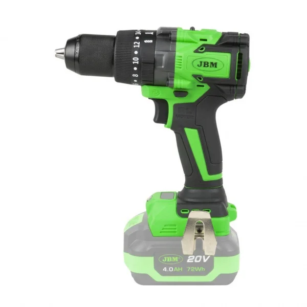 Jbm 60047 trapano a percussione brushless 20 v senza batterie - dettaglio 1