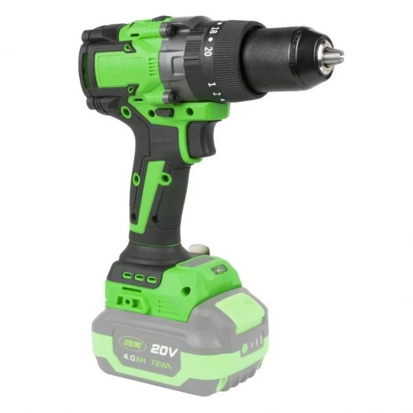 Jbm 60047 trapano a percussione brushless 20 v senza batterie - dettaglio 3