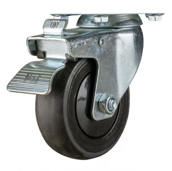 Jbm 16804 rotelle girevoli con freno per mobile per set 54327 - dettaglio 1