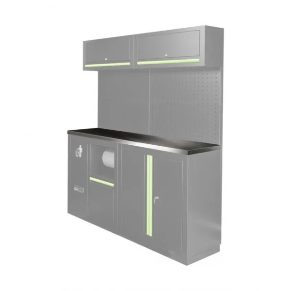 Jbm 17747 tavolo in acciaio inox per 16627,16628 e 16500 - dettaglio 2