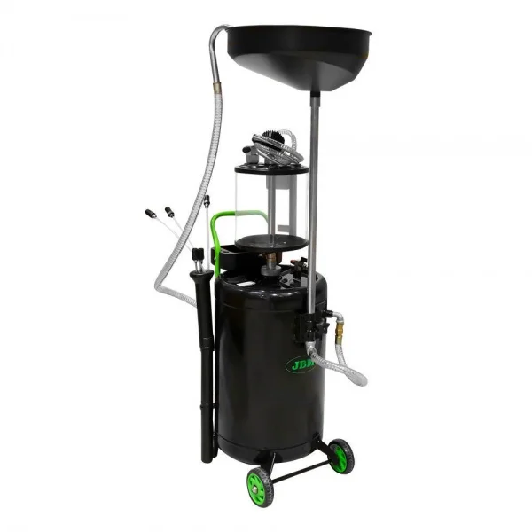 Jbm serie429c set raccoglitore olio con accessori manutenzione veicoli - dettaglio 2