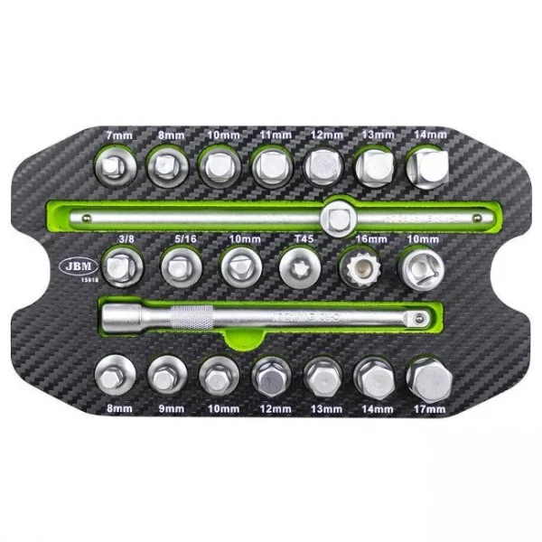 Jbm serie429c set raccoglitore olio con accessori manutenzione veicoli - dettaglio 4