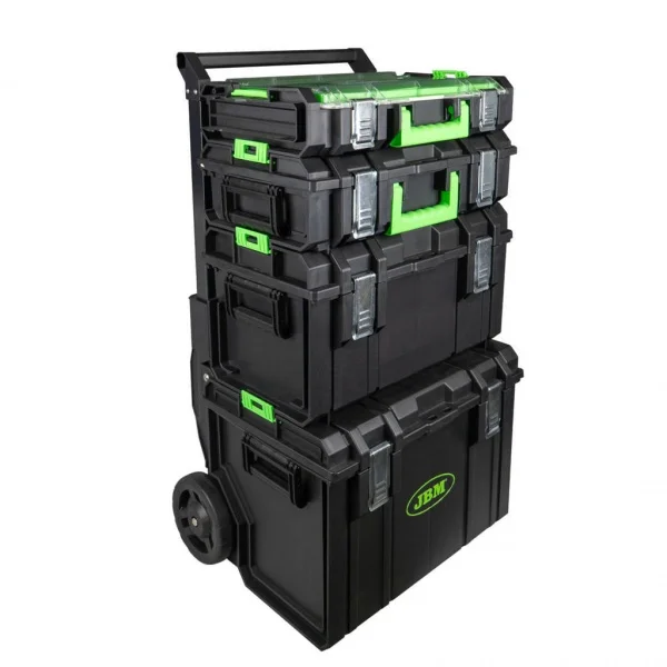 Jbm serie493p trolley modulare con avvitatori a impulsi e lampada led - dettaglio 2
