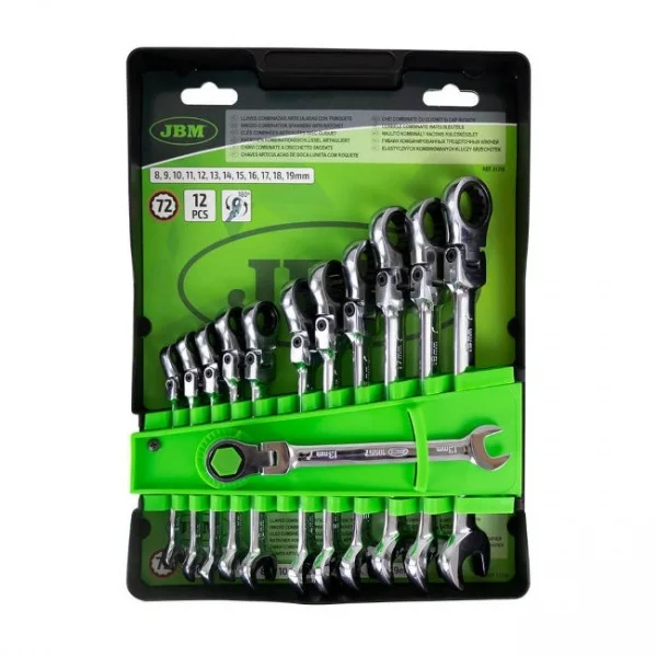 Jbm serie516e set chiavi a bussola, cacciaviti, chiavi e pinze - dettaglio 6
