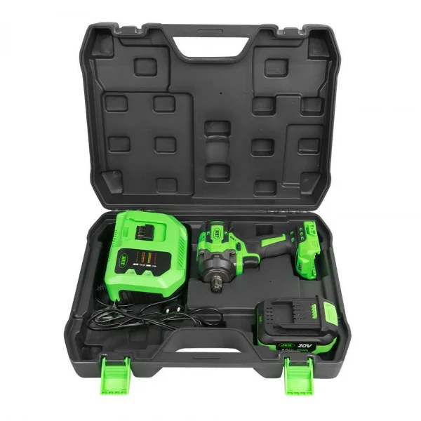 Jbm serie531e carrello 7 cassetti con 172 utensili e avvitatore a impulsi 1/2" a batteria - dettaglio 3