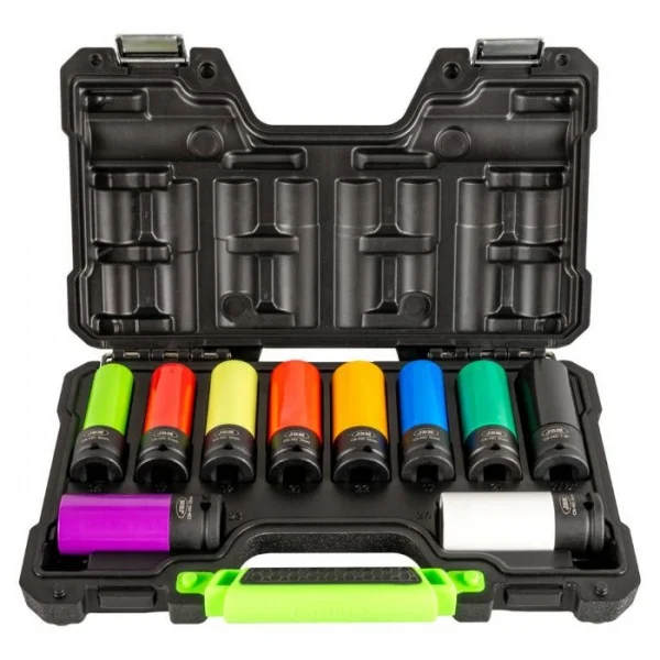 Jbm serie540c avvitatore a impulsi 20 v con set di bussole e lampada led - dettaglio 3