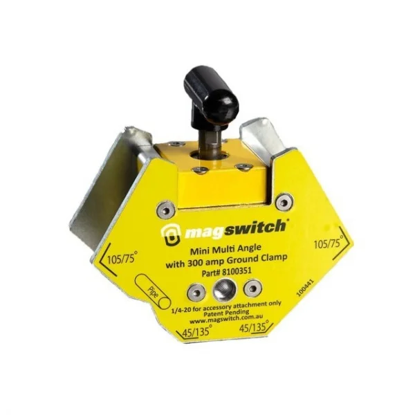 Magswitch mini multi angle mit groundclamp magnete angolare 150 kg per angoli multipli con messa a terra 8100351 - dettaglio 1