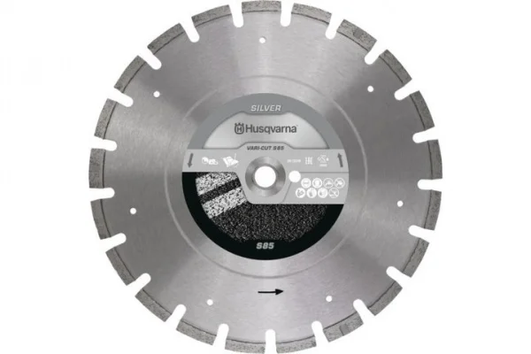 Husqvarna s85 disco segmentato 500 mm vari-cut per tagliasuolo 579809660 - dettaglio 1