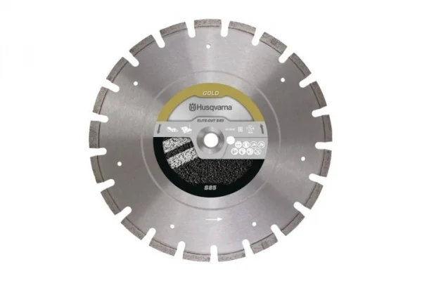 Husqvarna s85 disco segmentato 450 mm elite-cut per tagliasuolo 536503650 - dettaglio 1