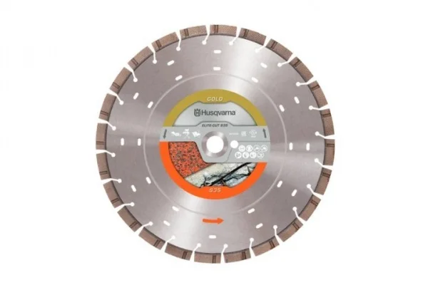 Husqvarna s35 exo-grit lama segmentata 450 mm elite-cut per tagliasuolo 599494650 - dettaglio 1