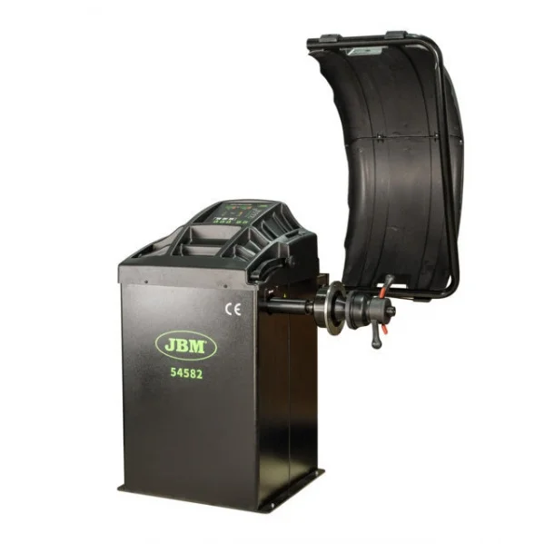 Jbm serie581 smontagomme semiautomatico ed equilibratrice digitale con sedia rotativa - dettaglio 3