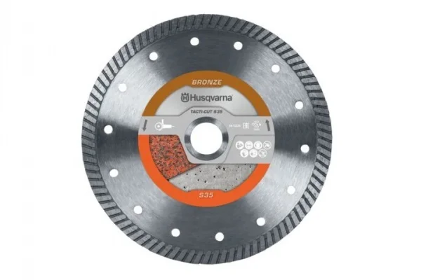 Husqvarna s35 disco diamantato tacti-cut 230 mm per smerigliatrici angolari 579820480 - dettaglio 1