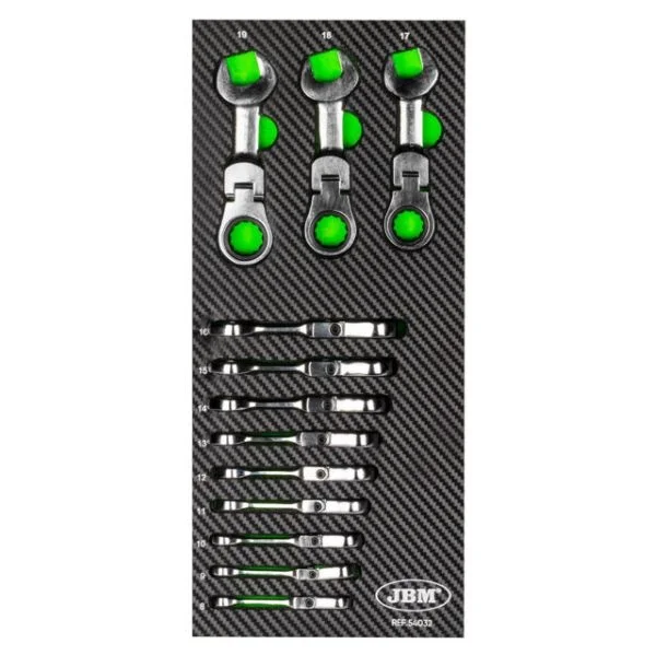 Jbm 54032 termoformato morbido con utensili 12 pz. - dettaglio 1