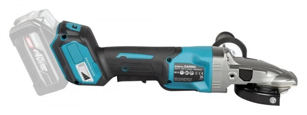 Makita ga056gz01 smerigliatrice angolare xgt 125 mm brushless 40 v senza batterie - dettaglio 4