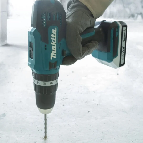 Makita hp488d008 trapano avvitatore a percussione 18 v a batteria - dettaglio 4