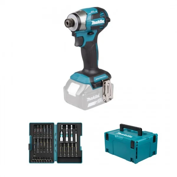 Makita DTD173ZJX2 Avvitatore a impulsi LXT Brushless 18 V senza batterie - DTD173ZJX2