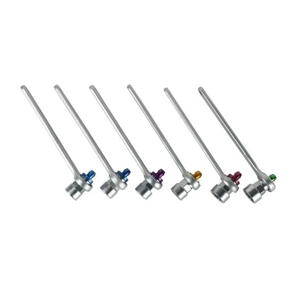 JBM 54721 Set di chiavi per spurgo freni 7 Pz. - 54721