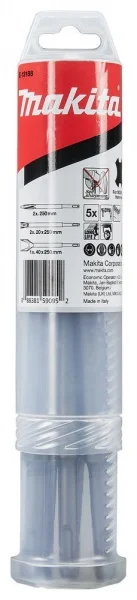 Makita e-13188 set scalpelli sds-plus 5 pz. - dettaglio 2