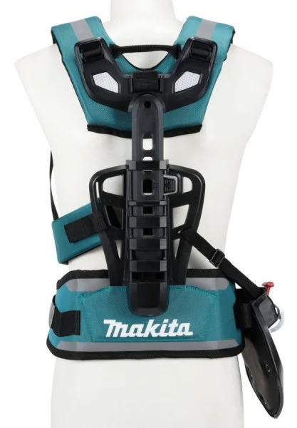 Makita 1915m3-7 imbracatura blu per decespugliatori - dettaglio 1