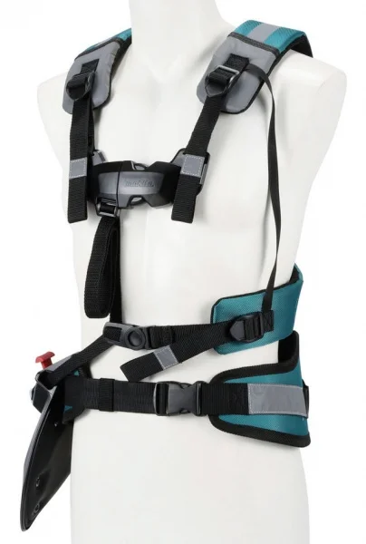 Makita 1915m3-7 imbracatura blu per decespugliatori - dettaglio 2