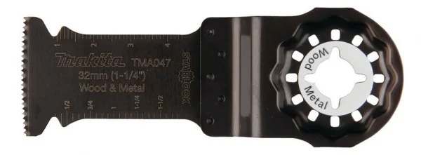 Makita e-25856 tma047 lama per utensile multifunzione starlock per legno e metallo 25 pz. - dettaglio 1