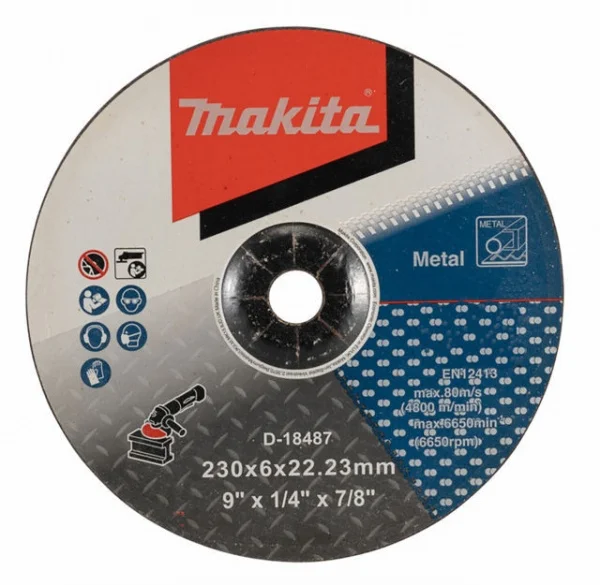 Makita a24r disco abrasivo a centro depresso per metallo - dettaglio 4