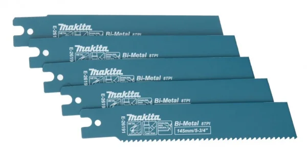 Makita e-26191 lama 145 mm per seghetto 5 pz. - dettaglio 2