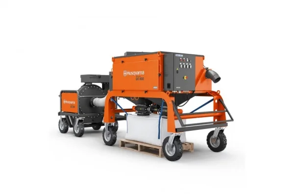 Husqvarna blastrac dc 900 collettore di polveri per cantieristica navale 970693701 - dettaglio 1