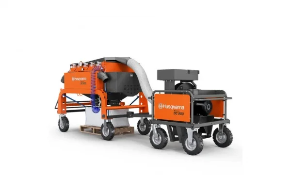 Husqvarna blastrac dc 900 collettore di polveri per cantieristica navale 970693701 - dettaglio 3