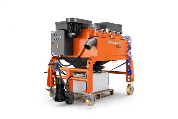 Husqvarna blastrac dc 2-48 collettore di polveri per cantieristica 970692402 - dettaglio 2