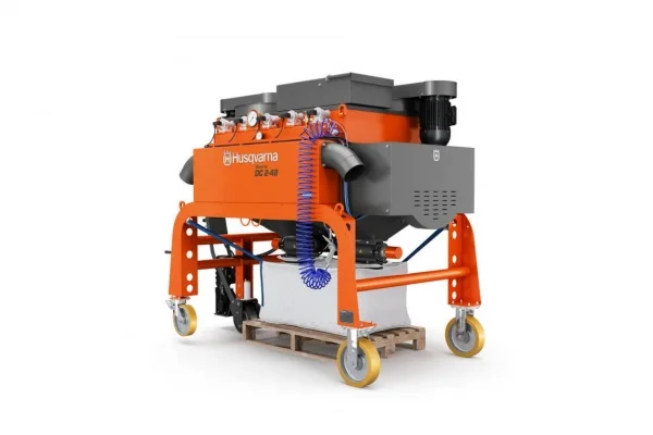 Husqvarna blastrac dc 2-48 collettore di polveri per cantieristica 970692402 - dettaglio 3