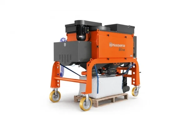 Husqvarna blastrac dc 2-48 collettore di polveri per cantieristica 970692402 - dettaglio 4