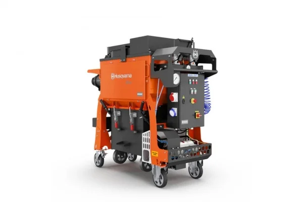 Husqvarna blastrac dc 655 collettore di polveri in ambito petrolchimico 970685201 - dettaglio 1