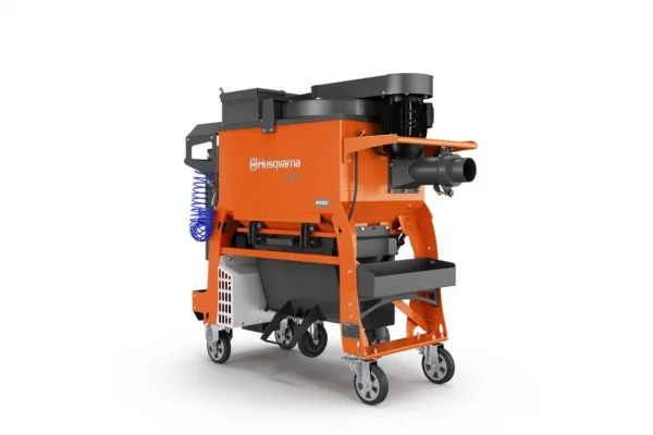 Husqvarna blastrac dc 655 collettore di polveri in ambito petrolchimico 970685201 - dettaglio 3