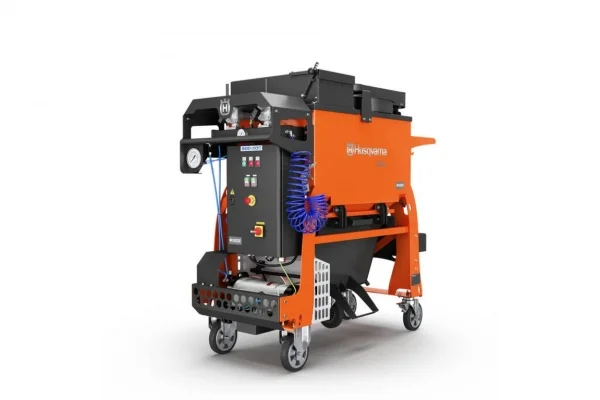Husqvarna blastrac dc 655 collettore di polveri in ambito petrolchimico 970685201 - dettaglio 4