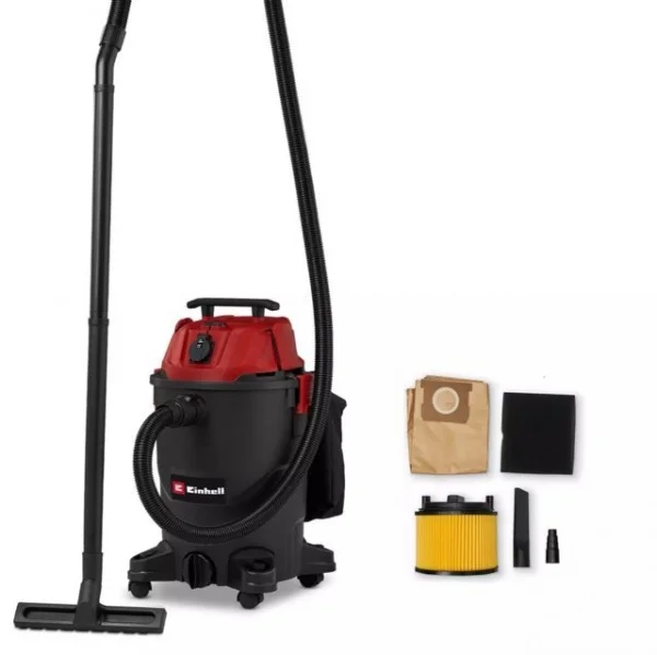 Einhell tc-vc 3055 a bidone aspirasolidi e liquidi 850 w 2347430 - dettaglio 1