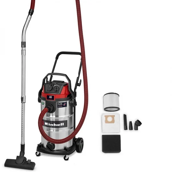 Einhell te-vc 4090 sacl bidone aspirasolidi e liquidi 1150 w 2347445 - dettaglio 5