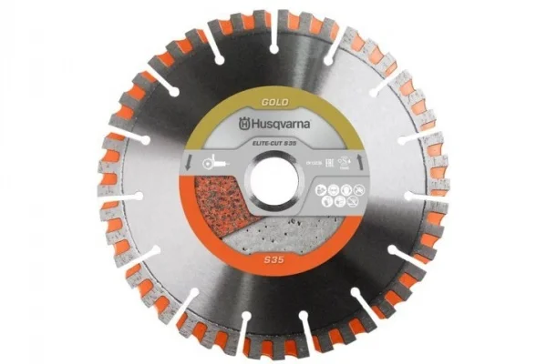 Husqvarna s35 disco diamantato elite-cut 230 mm 579804580 - dettaglio 1