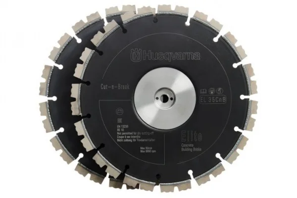 Husqvarna el 35 cnb disco diamantato 230 mm 2 pz. 597808001 - dettaglio 1