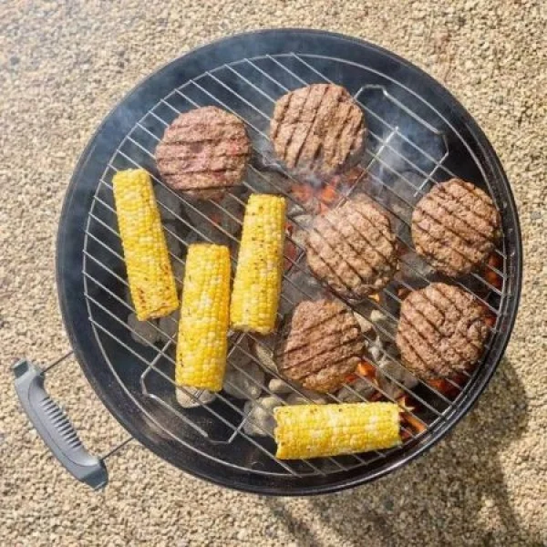 Weber compact kettle barbecue a carbone 47 cm 1502054 - dettaglio 5