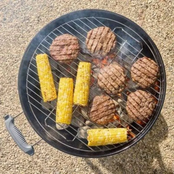 Weber bar-b-kettle barbecue a carbone 47 cm 1502055 - dettaglio 4
