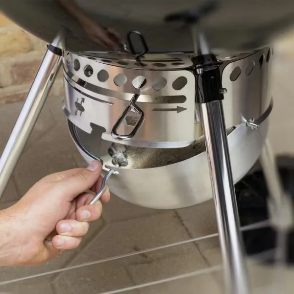 Weber original kettle premium barbecue a carbone 57 cm 1502210 - dettaglio 4