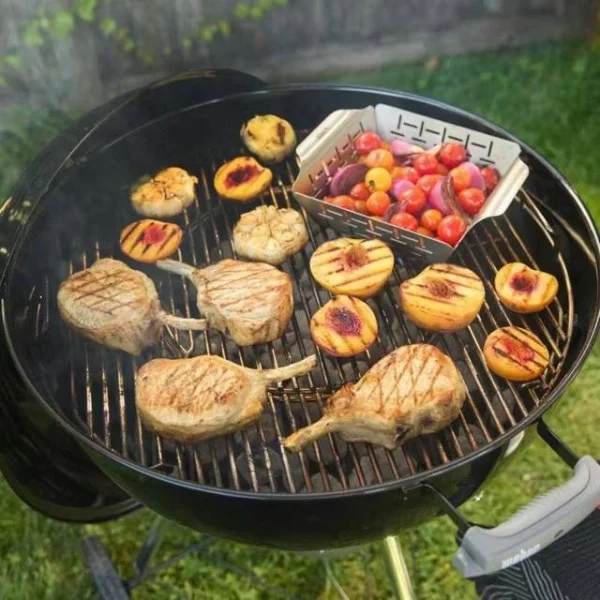 Weber original kettle premium barbecue a carbone 57 cm 1502210 - dettaglio 5