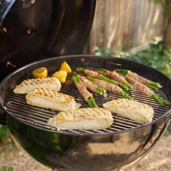 Weber master-touch barbecue a carbone 57 cm blu oceano 1502205 - dettaglio 5